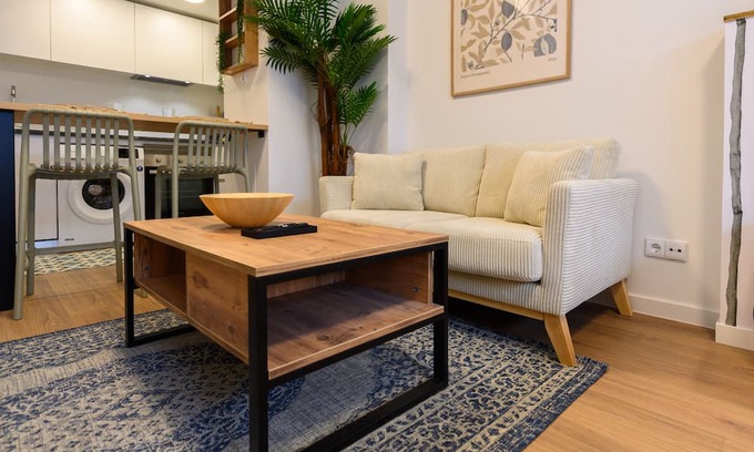 San Sebastian de los Reyes Apartment | Modern studio apartment with private terrace and excellent communal areas