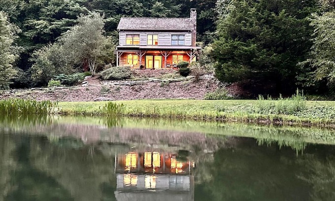Zirconia House | The Sanctuary at Fiddlehead | 4BR Farmhouse + Pond & Trails
