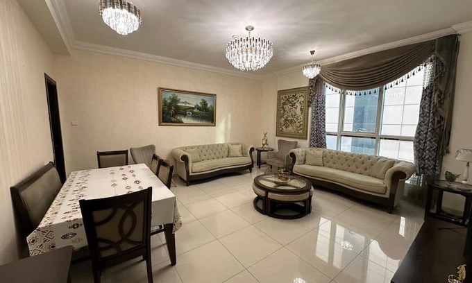 Al Majaz Apartment | Spacious 3-bedroom apartment in lovely Sharjah with all services