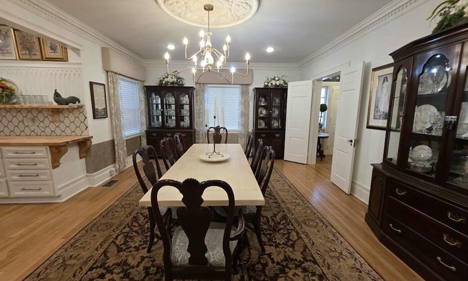Erwin House | Historic and beautifully updated 1926 home built for the Erwin Mill Manager.
