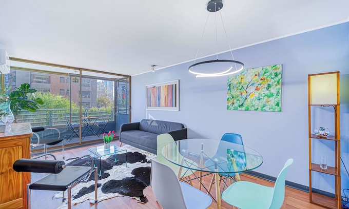 Santiago Apartment | Urban Bloom 3D, Wifi y Estacionamiento