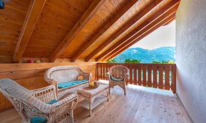 Trodena Apartment | Apartment 'Melcherhof Weißhorn' with Mountain View, Shared Garden and Wi-Fi