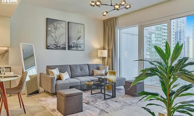 Dubai Marina Apartment | bnbme | Beach Access: 1BR Apartment w/City Views