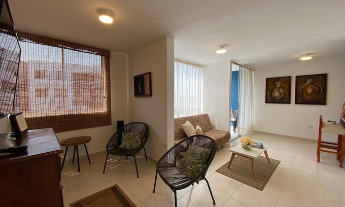 Riomar Apartment | 2-bedroom apartment in beautiful Barranquilla with AC, gym, 3 swimming pools