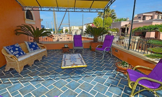 Marina San Gregorio House | Casa Ria B: A welcoming two-story apartment that is part of a villa situated at a short distance from the beach, with Free WI-FI.