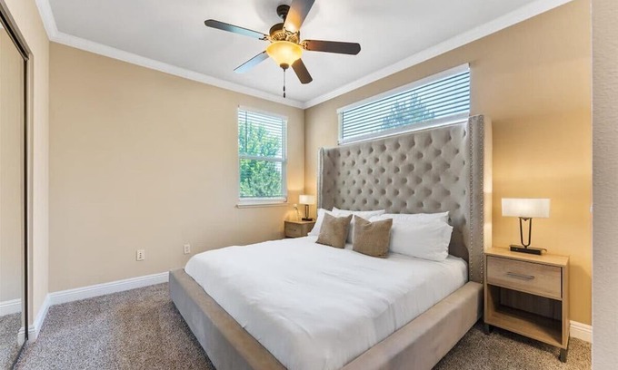 Reno/Tahoe Airport Apartment | 2BR Getaway Pool, Gym, Basketball Court & Theater Access
