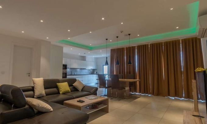 Labadi Apartment | Suncity Luxury 2 bedroom apartment | Rooftop pool & Gym