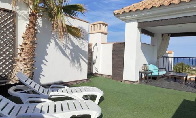 Vera Beach Apartment | BEAUTIFUL PENTHOUSE IN FRONT OF THE SEA IN GARDENS OF N°VERA