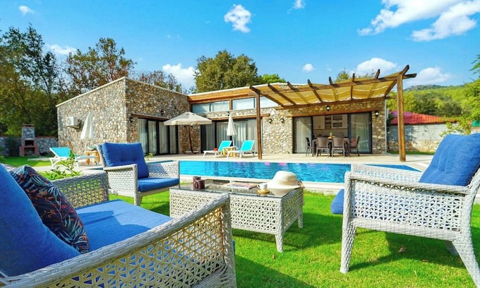 Fethiye Villa | Authentic Stone House for 6 People in Fethiye-Kayaköy