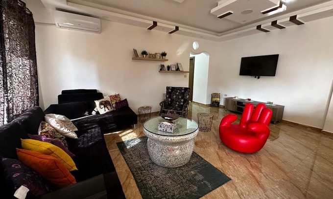 Suwailih Apartment | Charming 2-bedroom apartment in Quiet Building near Shopping, Hospital, Mosque