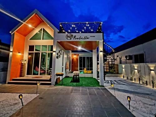 Hin Lek Fai House | Relaxing Green Home Pool Villa with Hot Tub in Hua Hin
