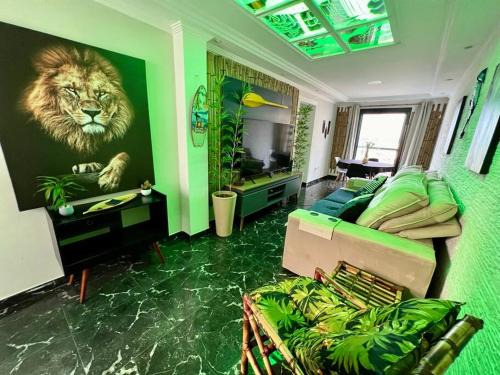 Ocian Apartment | Relaxing Duplex Oceanfront Retreat in Praia Grande