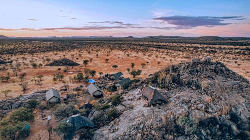 Damaraland Cabin | Ohorongo Tented Camp: Rated 10/10 with Pool & Breakfast